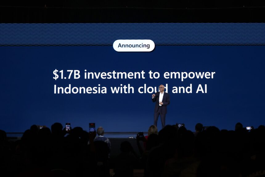 Microsoft Invests $1.7B in Indonesia's AI and Cloud Future
